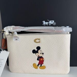 NWT Disney X Coach Essential Small Wristlet